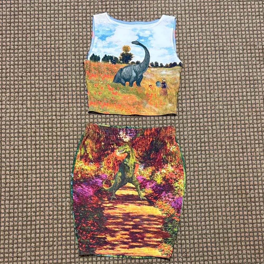 Blackmilk Jurassic art set